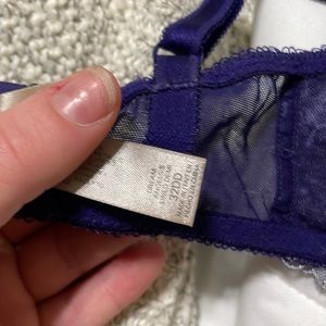 Navy/silver Demi lightly lined